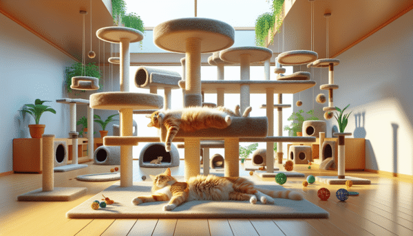 How To Create A Safe And Secure Environment With A Cat Condo - Meowble ... - Building Secure Environments For Anxious Cats