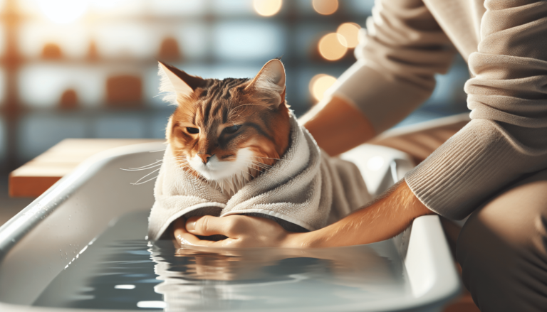 How To Give A Cat A Bath