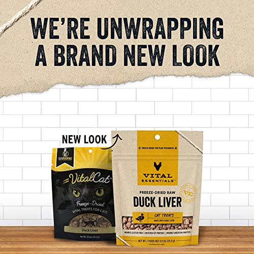 Vital Essentials Duck Liver Cat Treats: Premium & Natural Delight - Image 3