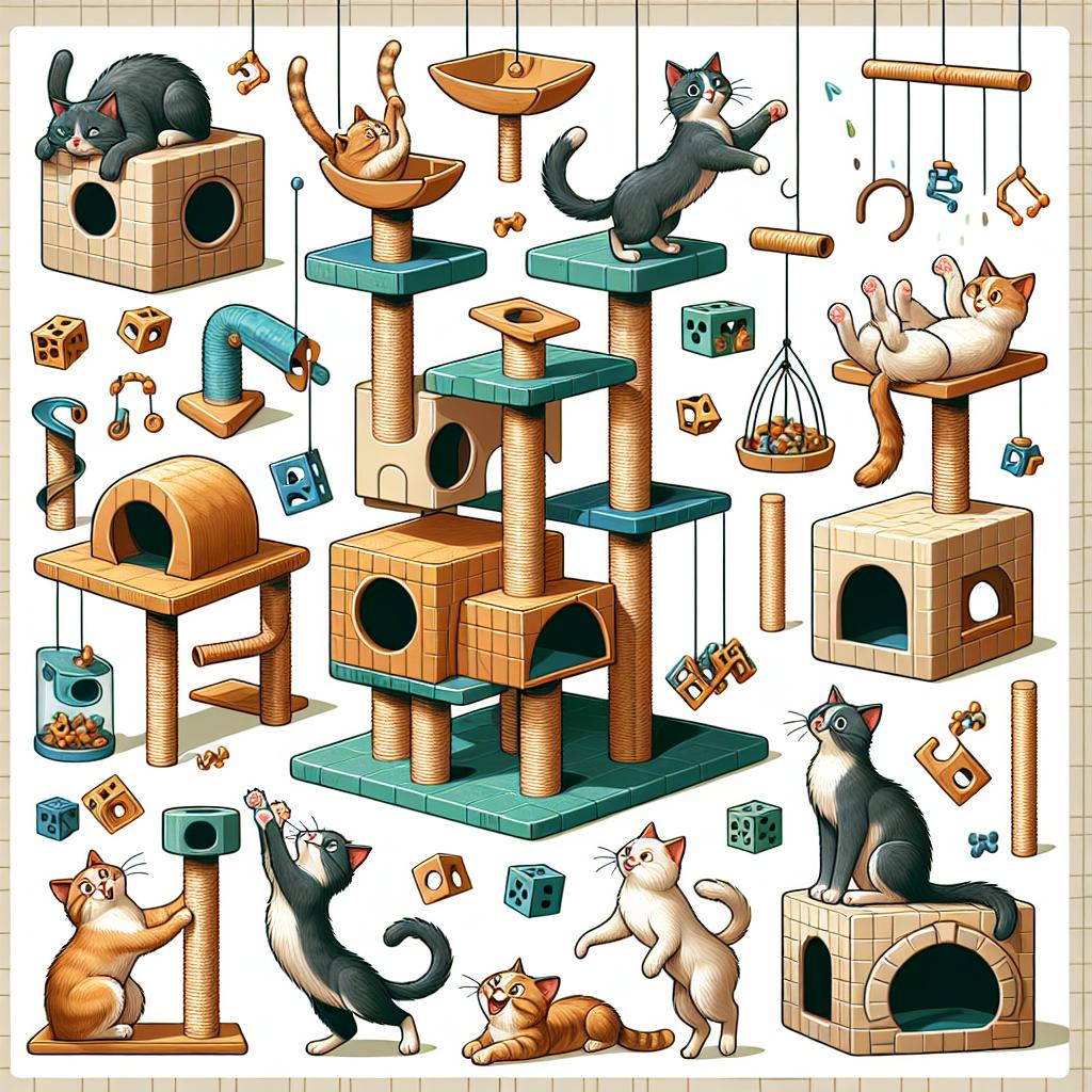 Engaging⁣ Structures: Essential Features ‌for ⁣Unleashing Feline Fun