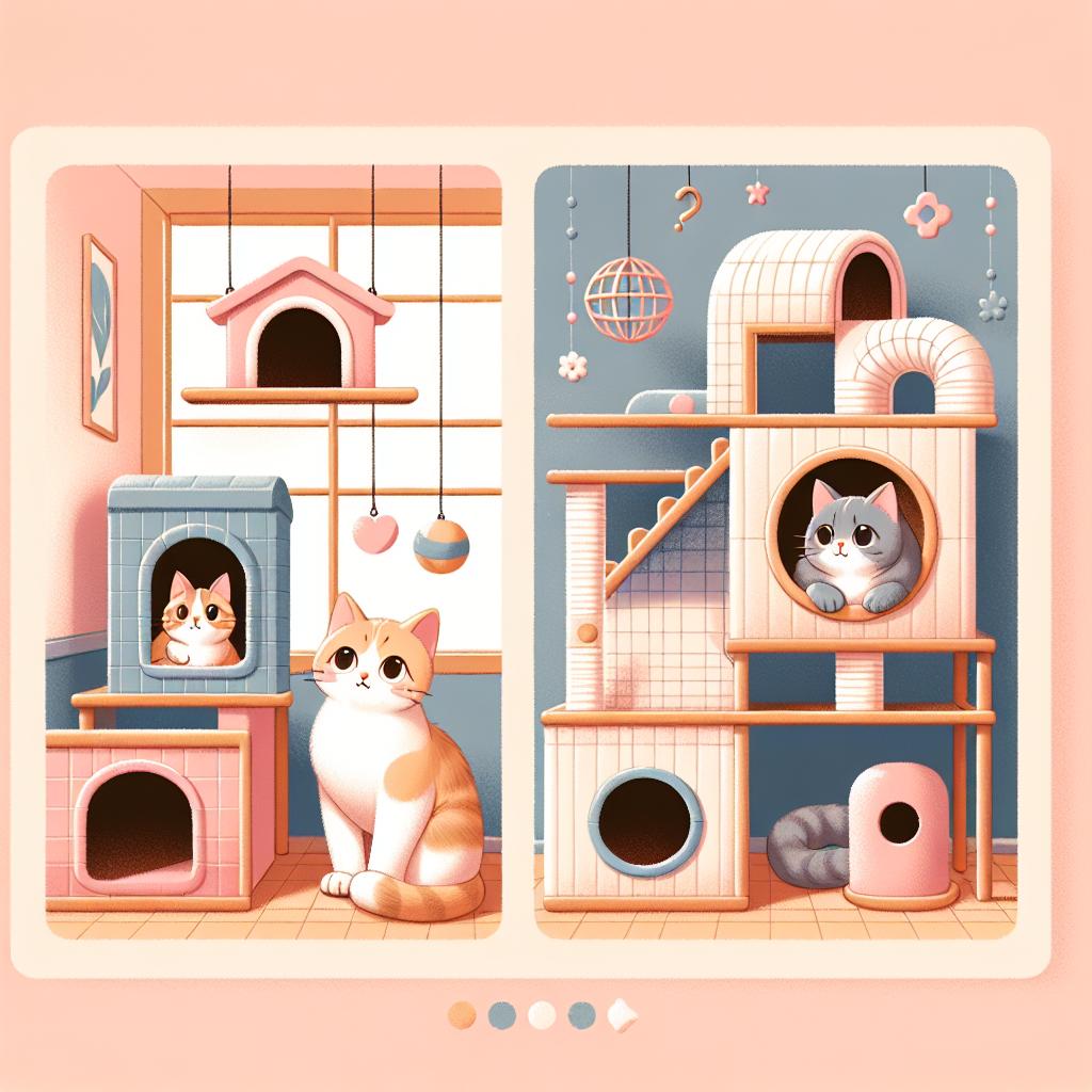 Finding the Right Fit: How to Choose the Ideal Playhouse​ for Your Cat