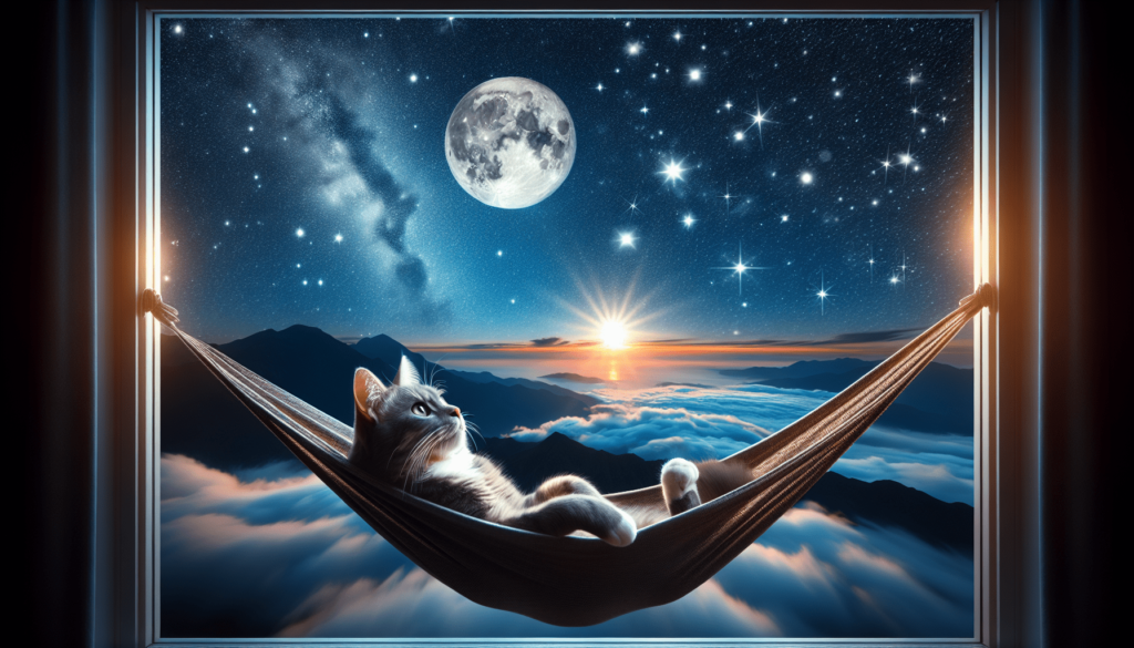 Window Hammocks For Cats Who Like To Gaze At The Moon And Stars