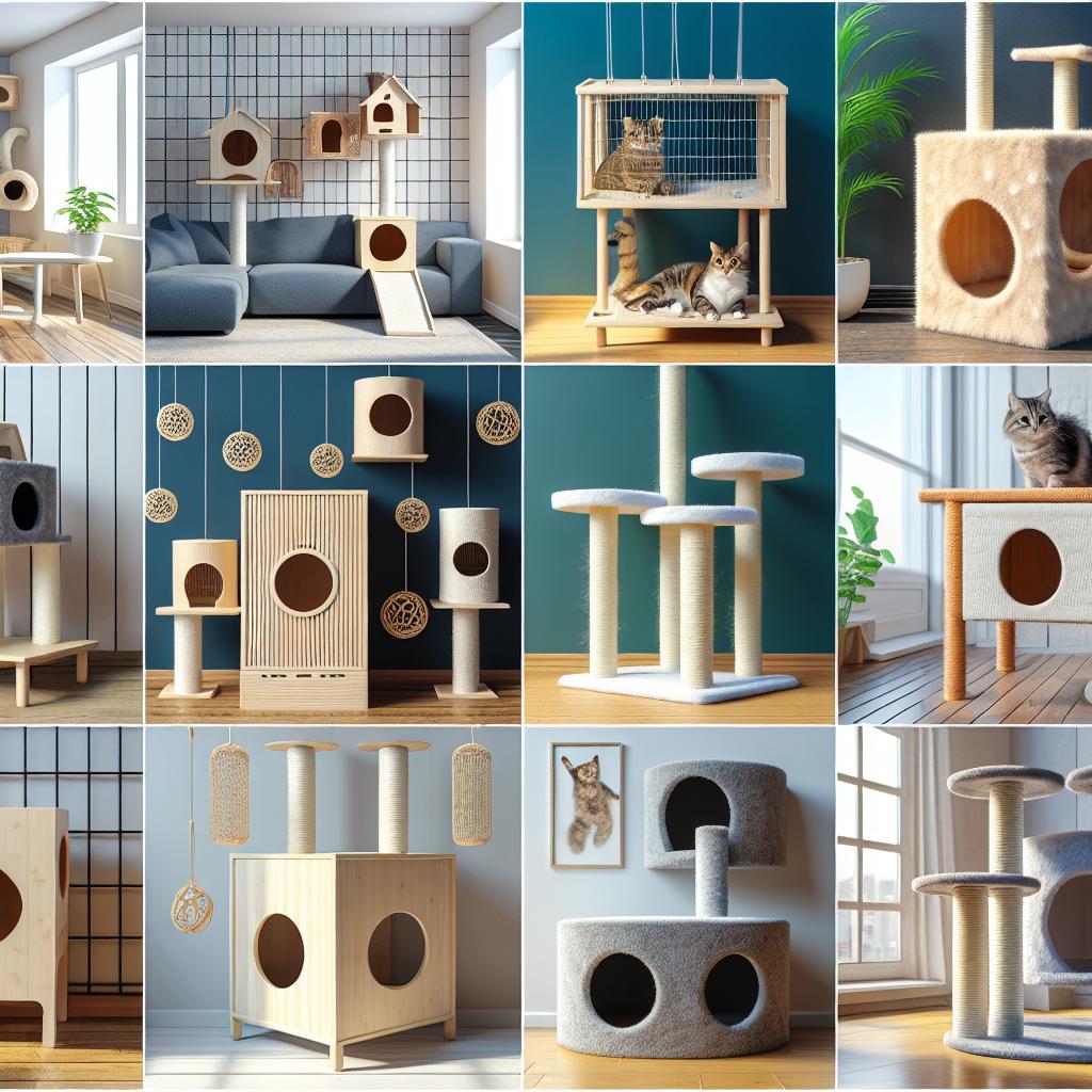 The‌ Top⁤ 10⁢ Cat Playhouses for Small Apartments