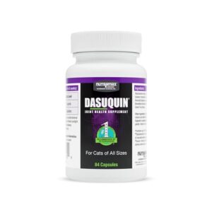 Nutramax Laboratories Dasuquin Joint Health Supplement for Cats - With Glucosamine, Chondroitin, ASU, Boswellia Serrata Extract, and Green Tea Extract, 84 Capsules