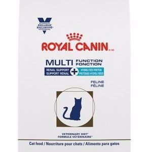 Royal Canin Veterinary Diet Feline Multifunction Renal Support + Hydrolyzed Protein Dry Cat Food, 6.6 lb