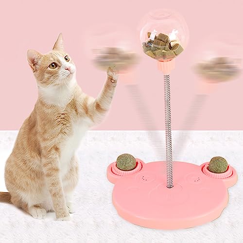 'GaRcan Cat Track Toy: Fun & Functional Leaking Food Dispenser' - Image 4