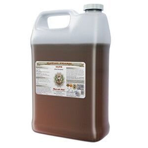 HawaiiPharm Olive (Olea europaea) Organic Dried Leaf Veterinary Natural Alcohol-Free Liquid Extract, Pet Herbal Supplement 64 oz