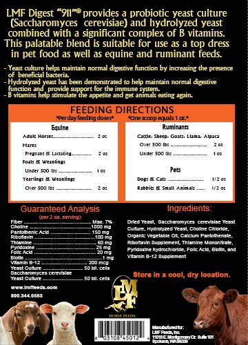 Essential Guide: LMF Digest 911 Prebiotic & Probiotic for Animals - Image 2