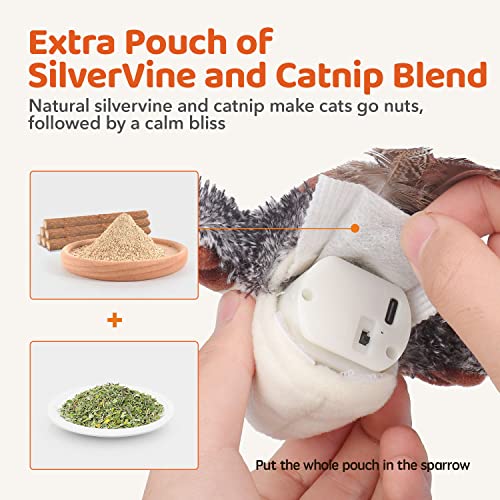 Potaroma Rechargeable Flapping Bird: The Ultimate Cat Toy Review - Image 6