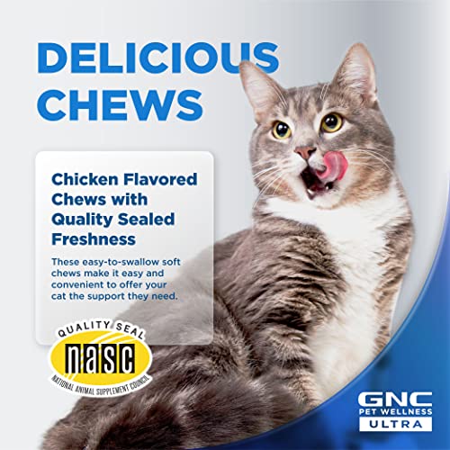 Pawsome Shine: GNC Pets Ultra Skin & Coat Chews for Cats - Image 5