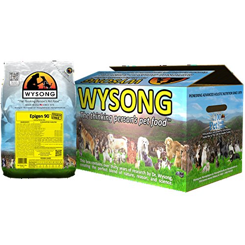 Wysong Epigen 90 Starch Free Canine Feline Dry Formula Dog Cat Food, Four- 5 Pound Bags (WDCFE9020)