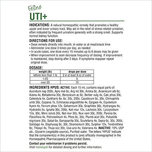 HomeoPet Feline UTI Plus: Effective Relief for Cat UTI Issues - Image 6