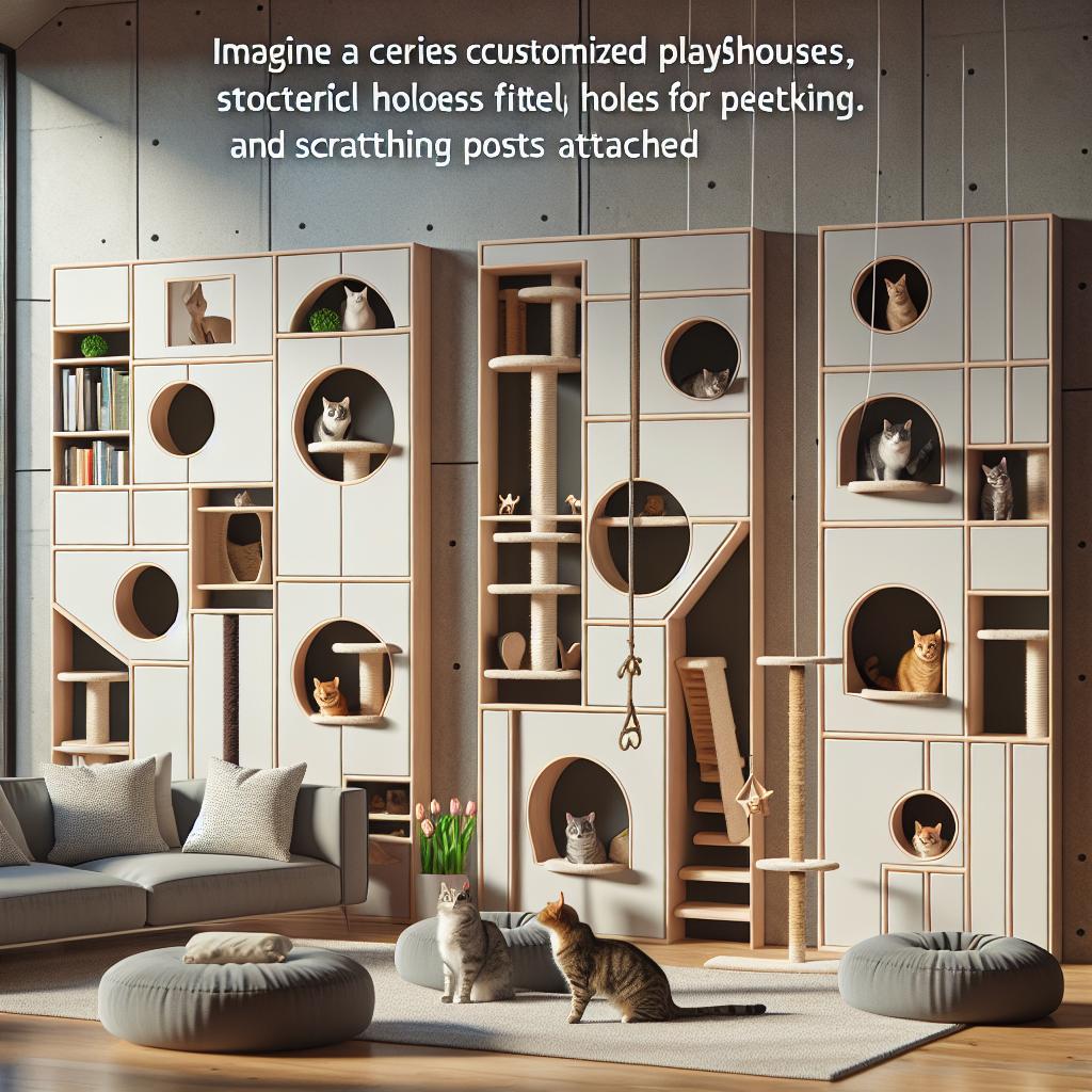 Personalized Touches: Customizing ⁤Cat Playhouses for Your Home