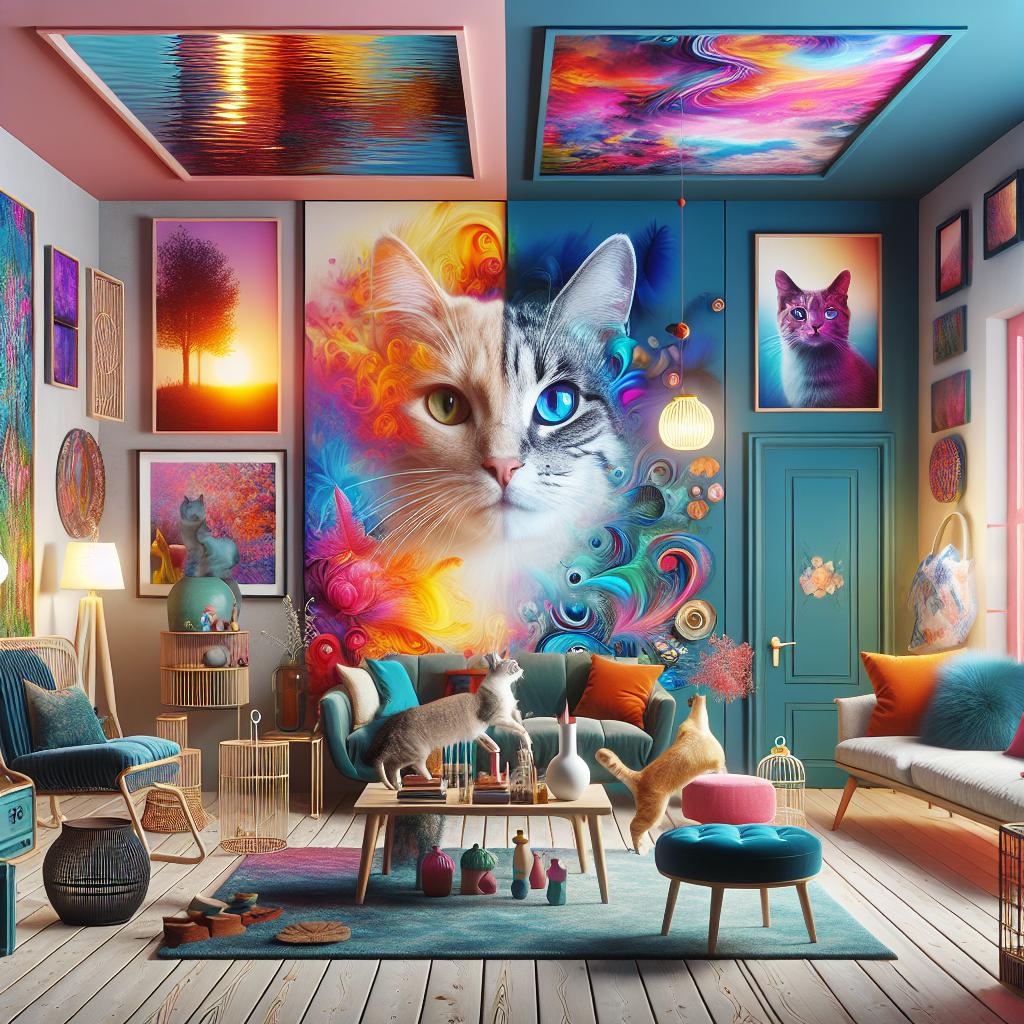Dazzle with Color and Theme: Matching Decor to Your Cat’s Vibe