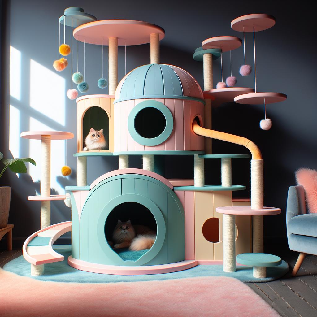 The Purrfect Palette: Choosing​ Stylish ‌Colors for‌ Your Cat Playhouse