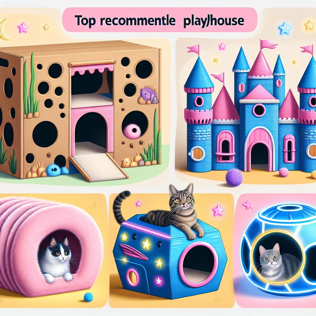 Top Recommended Playhouses for Every Feline Friend
