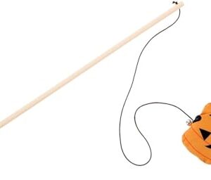cat Teaser Halloween Toys cat Toys Teasing hangings cat Wand Toys for Indoor Cats Teasing Swings for Teaser for The cat Ornament Tease Stick Wand Wooden Stick cat Play