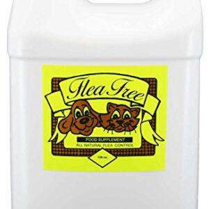 Flea-Free Pure Organic Food Supplement and Natural Pet Products , 128 Ounce