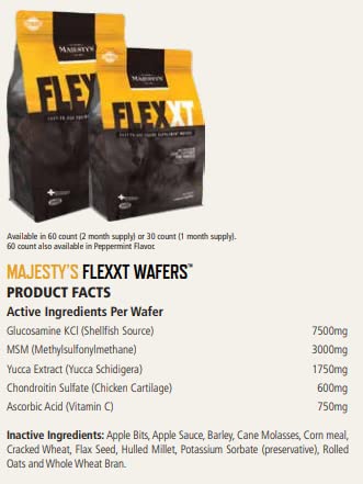 Majesty's Flex XT Wafers: Enhanced Joint Support for Horses - Image 3