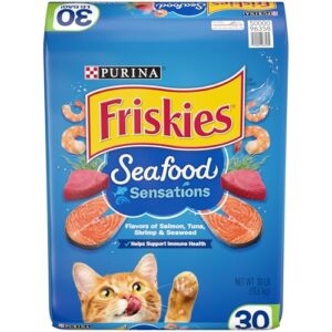 GYCO Dry Cat Food High Protein Seafood Sensations, 30 lb Bag - 100 Percent Complete and Balanced Nutrition for All Life Stages.