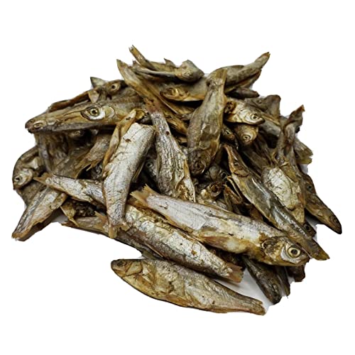 Aquatic Foods Inc. 3"-5" Freeze Dried Fresh Water Fish - Perfect for Piranha, Monster Fish, Large Tropicals, Water & Land Turtles, Pond Fish, Cats, Rodents - 10-lbs
