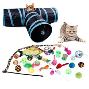cat Toys Cat Toys Mouse Shape Balls Shapes Kitten Love New Pet Toy 21 Set Cat Channel Funny Cat Stick Mouse Supplies Value Bundle (Color : Gray)