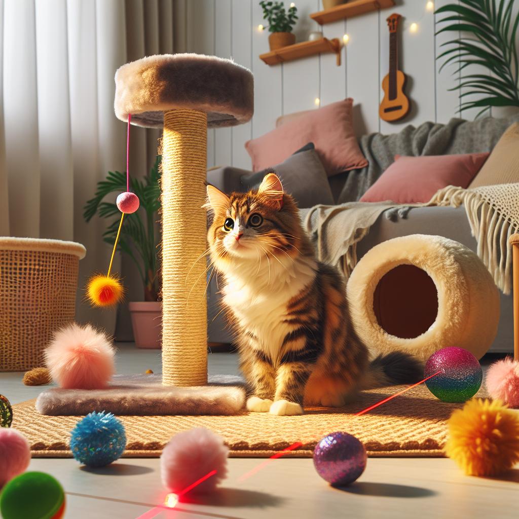 Engaging Activities Inside:‍ Fun⁣ Ideas​ to Keep Your Cat Entertained