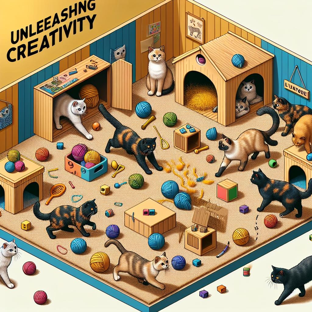 Unleashing Creativity: How Playhouses Stimulate Your Cats Natural Behaviors