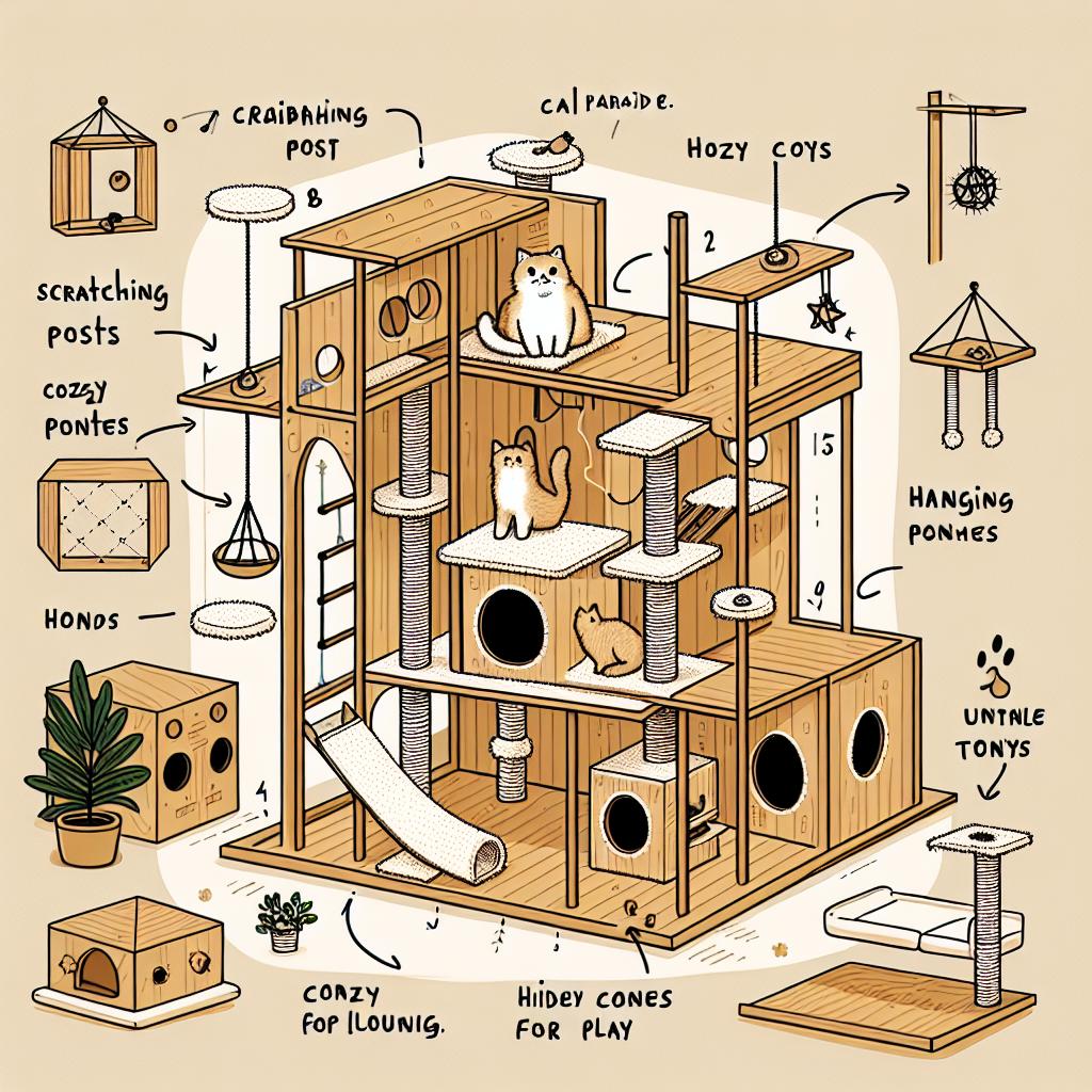 Creating a Cat Paradise: Tips⁣ for Setting Up Your Climbing Playhouse