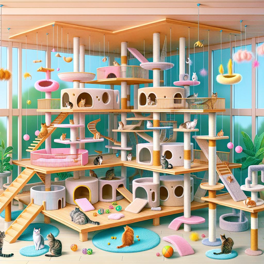 Creating the Perfect Playhouse Environment for ‍Your Feline Friend