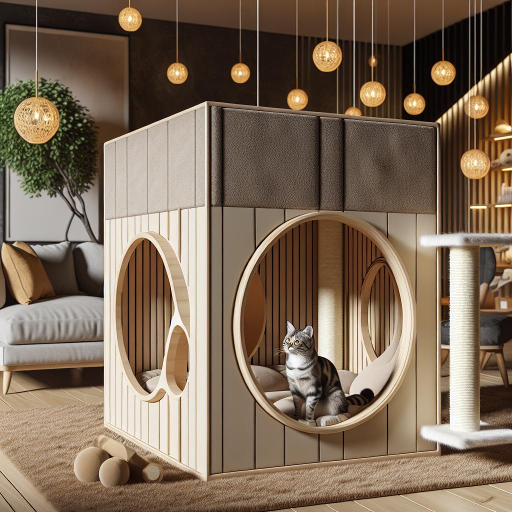 Functional Fashion: Stylish Cat Playhouses That Don’t Compromise on Comfort