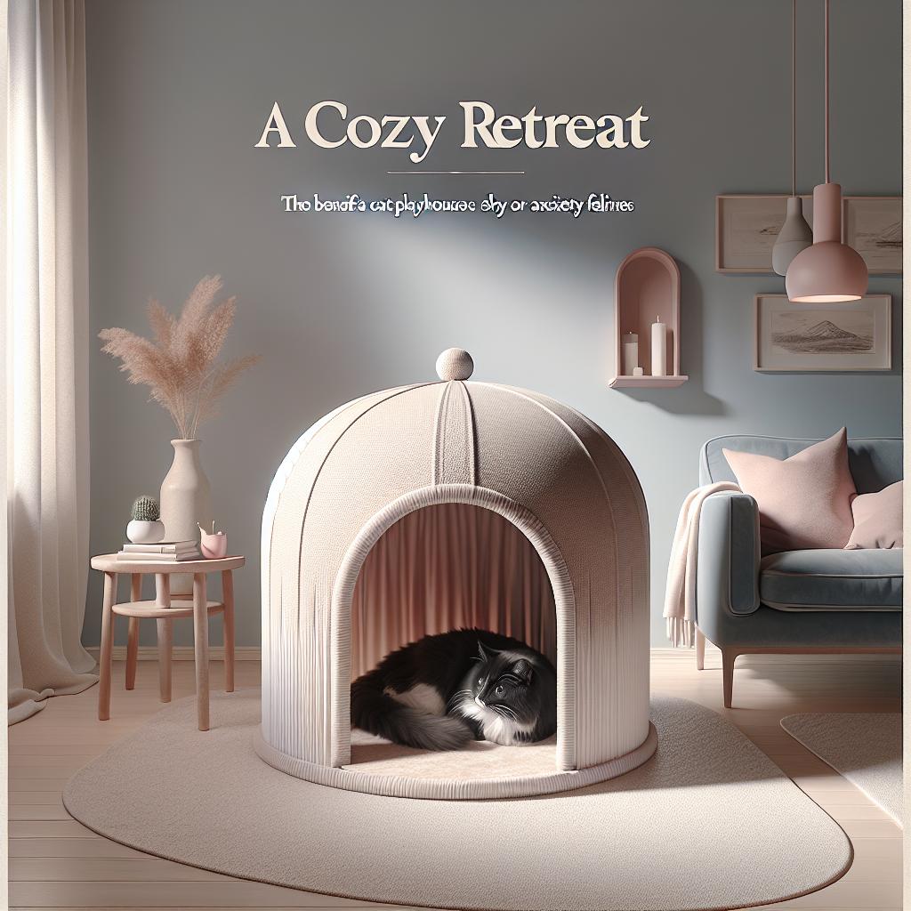 A Cozy Retreat: ⁤The Benefits of a Cat ⁣Playhouse for Shy or Anxious Felines