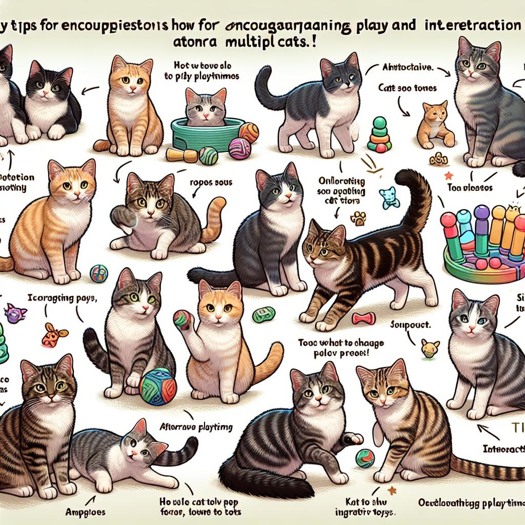 Encouraging Play and Interaction: Tips for ⁢Multi-Cat Engagement