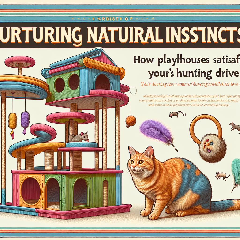 Nurturing Natural Instincts: How⁢ Playhouses ‍Satisfy Your Cats ‌Hunting Drive