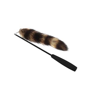 ONURTH Cat Feather Toys, Pet Toys for cat Durable Exercise Cat Cat Artificial Tail Playing Sticks Toy Pet Retractable Funny Rod Interactive