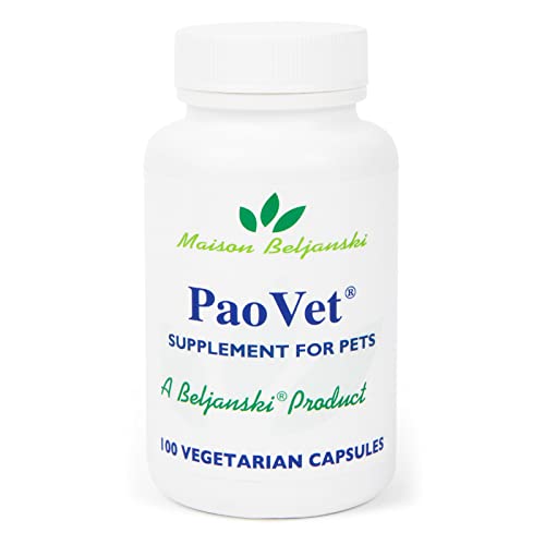 Beljanski® Product - PaoVet® - Pao Pereira Immune Support Pet Supplement - 100 Capsules