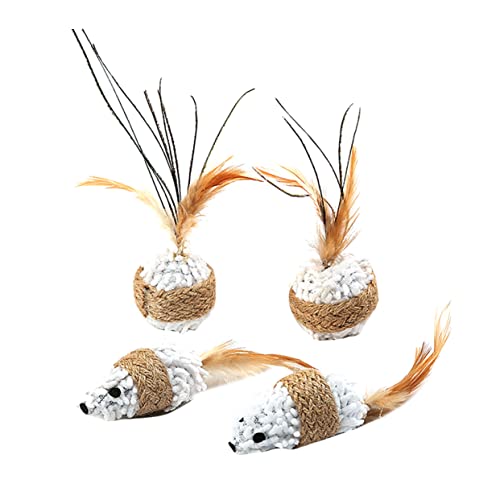 Unleash Feline Fun with Whipin Plush Kitten Toys Set - Image 2