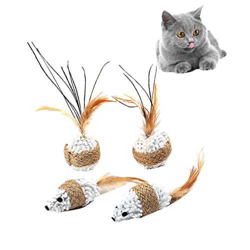 Unleash Feline Fun with Whipin Plush Kitten Toys Set - Image 5