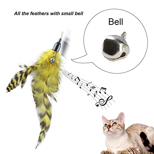 Interactive Fun: COSMICROWAVE Feather Wand for Cats - Image 3