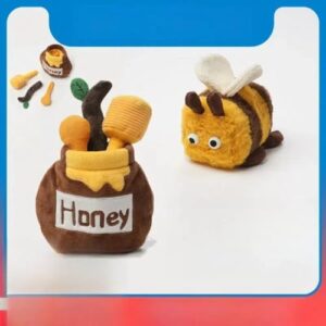 ALIUJHNDF Cats Dogs Plush Sounds Toy Catnip Machine Washable Teasing Cats Self-Hilarity and Relieving Boredom During The Interactive Period Pet Toys