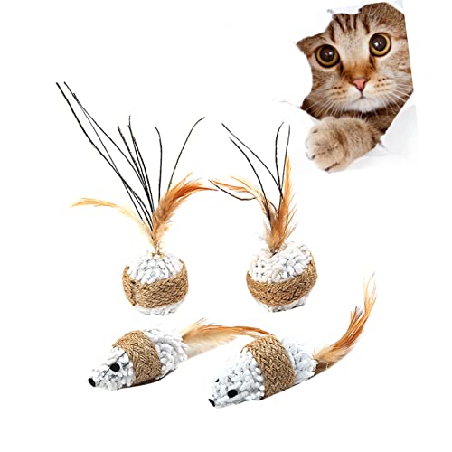 Unleash Feline Fun with Whipin Plush Kitten Toys Set - Image 8