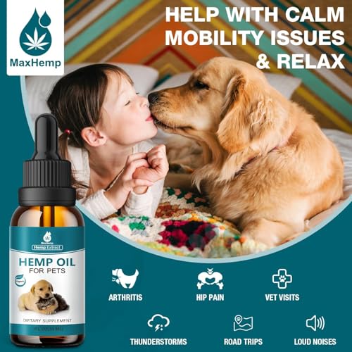 MaxHemp Pet Hemp Oil: The Ultimate Joint Pain & Stress Relief - Image 5