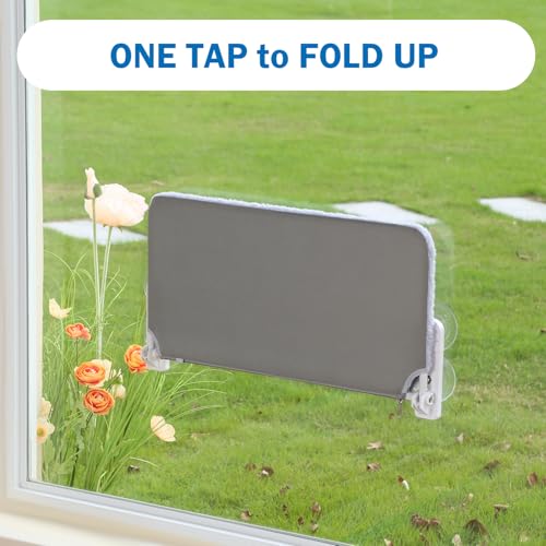 Zakkart Cat Window Perch: Foldable Hammock Bed for Large Cats, Washable Gray - Image 3