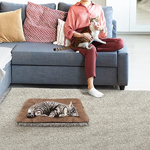 Cozy Self-Warming Cat Bed | Indoor/Outdoor Small Pet Pad | 24x20 Thermal Kitten Mat - Image 7