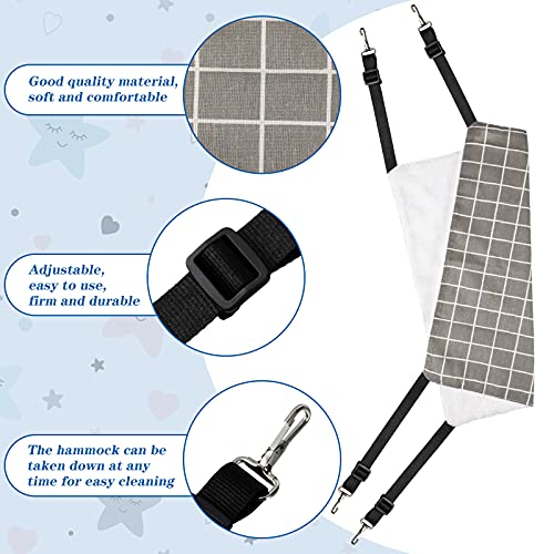 Cozy 2-in-1 Cat Hammock: Reversible Pet Bed for Cats, Small Dogs & Rabbits - Image 5