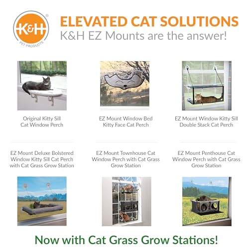 Orthopedic Cat Window Perch Hammock Bed - Large Cats, 40 lbs Support, Cream Fleece - Image 8