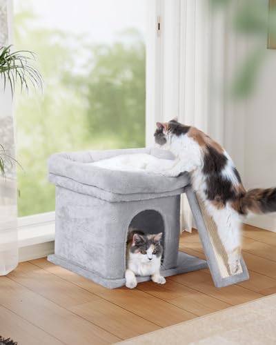 Luxury Large Cat Tree Tower: Cozy Condo, Scratching Post, Spacious Platform - Image 8