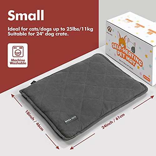 Cozy Self-Heating Cat Bed Mat - Thermal Pet Pad for Cats & Small Dogs, Washable 24x18" - Image 5